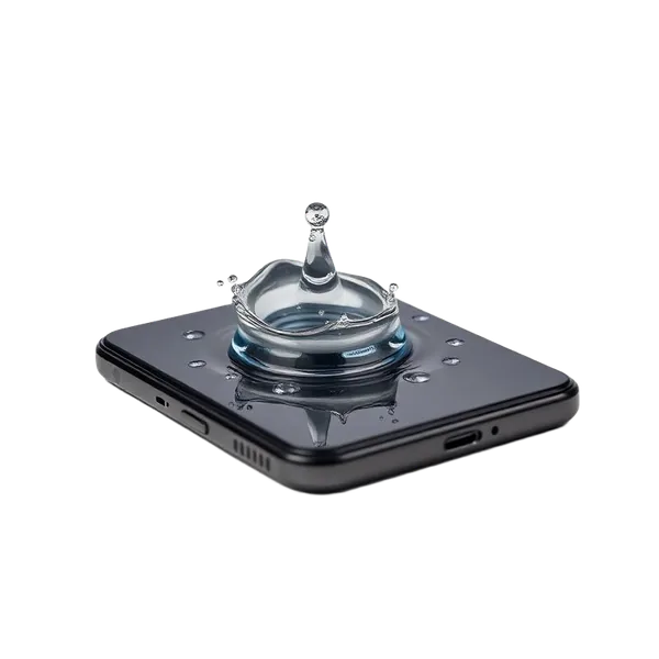 Wasserschaden Reparatur Bitterfeld, Reinigung einer Smartphone-Platine im Reinraum